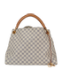 Artsy MM, &pound;1,200, Handbags, Blue/Cream, Canvas, Front view